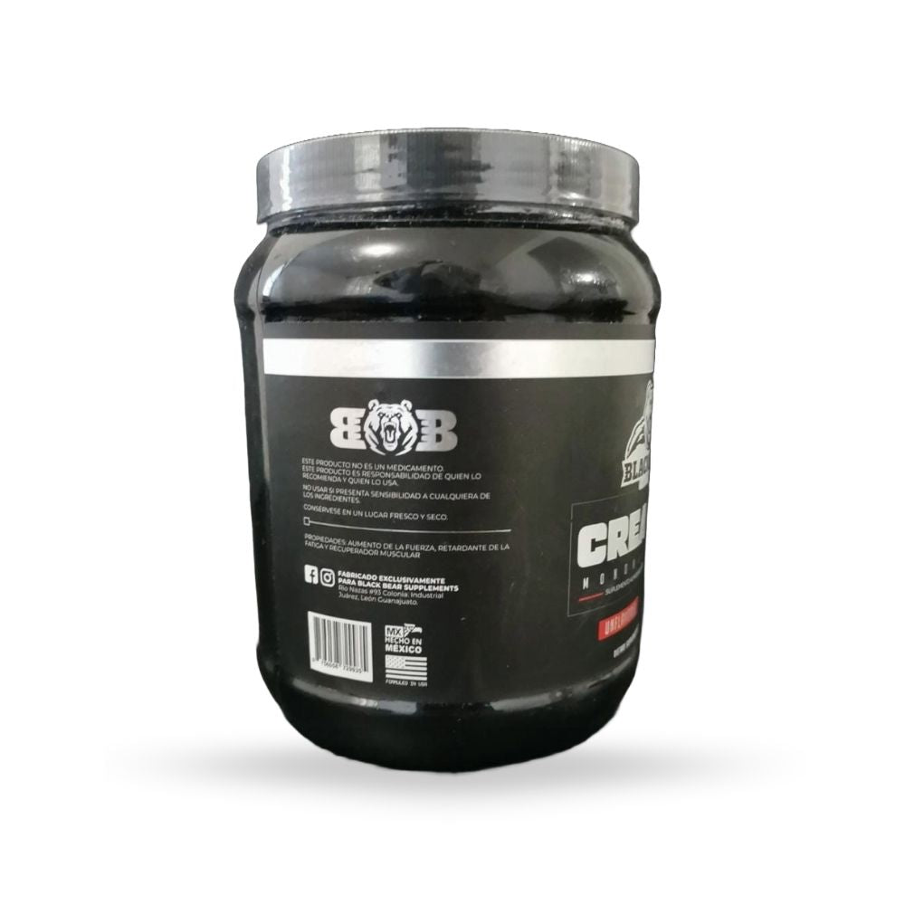 BLACKBEAR NATURAL CREATINE MONOHYDRATE 200 SERVINGS 1KG CAN