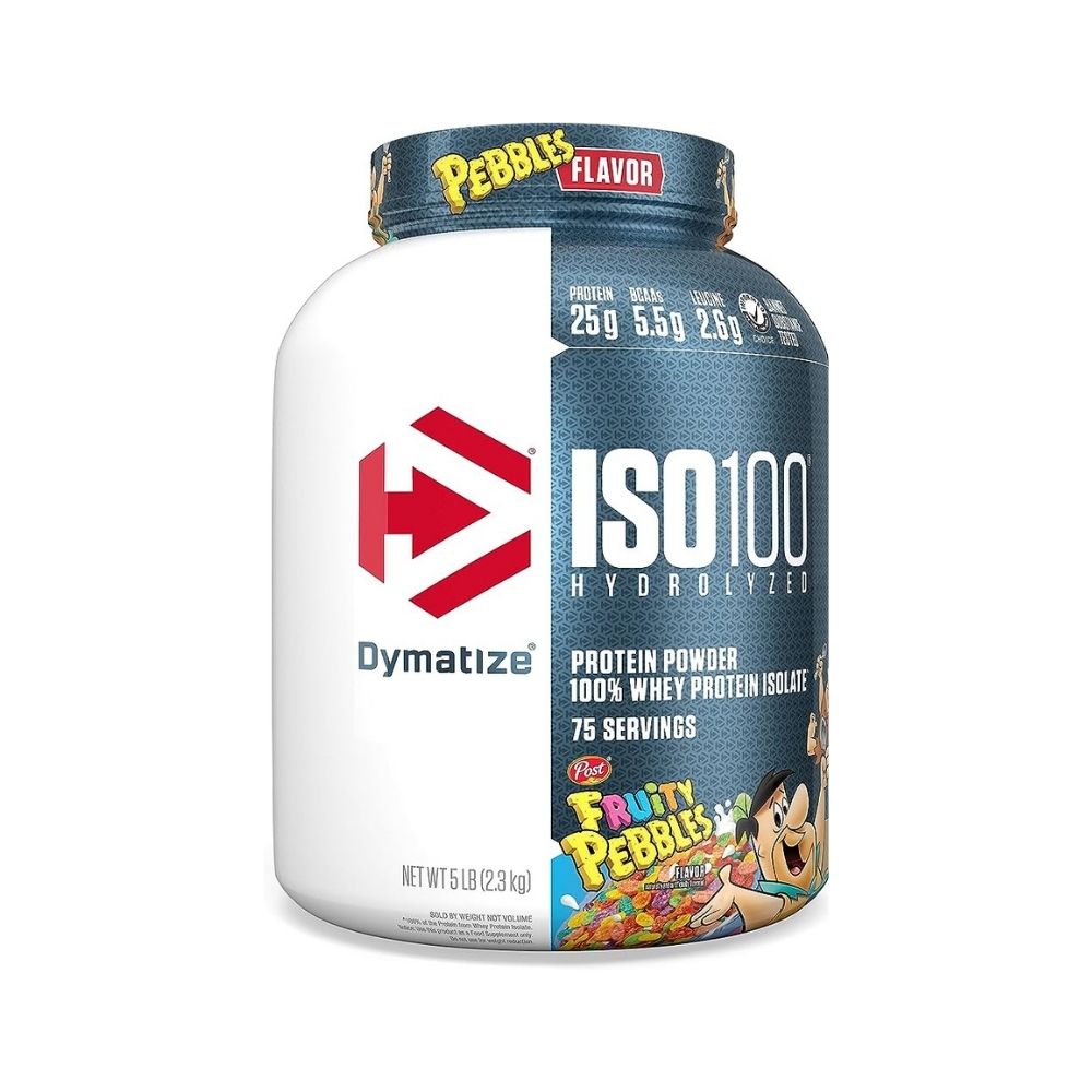 PROTEIN HYDROLYZED ISO100 DYMATIZE 76 SERVINGS 5LBS. (2.3 KGS.)