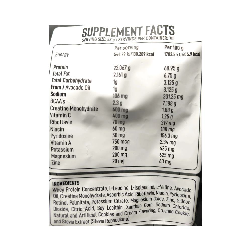 WHEY PROTEIN GOLDEN SPECIMEN ANTI-HUMAN SERIES 70 SERVED 5LBS. (2.2 KGS.)