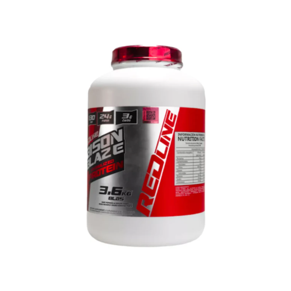 HYDROLIZED PROTEIN BISON BLACE REDLINE 105 SERVED 8LBS. (3,628 GRS.)