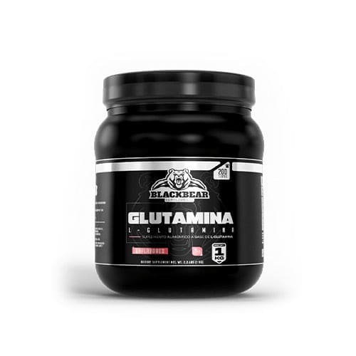GLUTAMINA BLACKBEAR 200 SERVIDAS 1 KG.