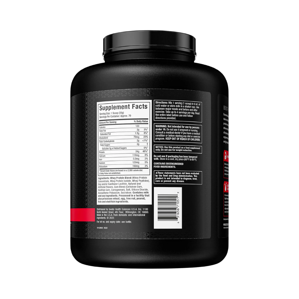 NITRO TECH 100% WHEY GOLD MUSCLETECH 60 SERVES 2.29 KG (5.03 LBS)