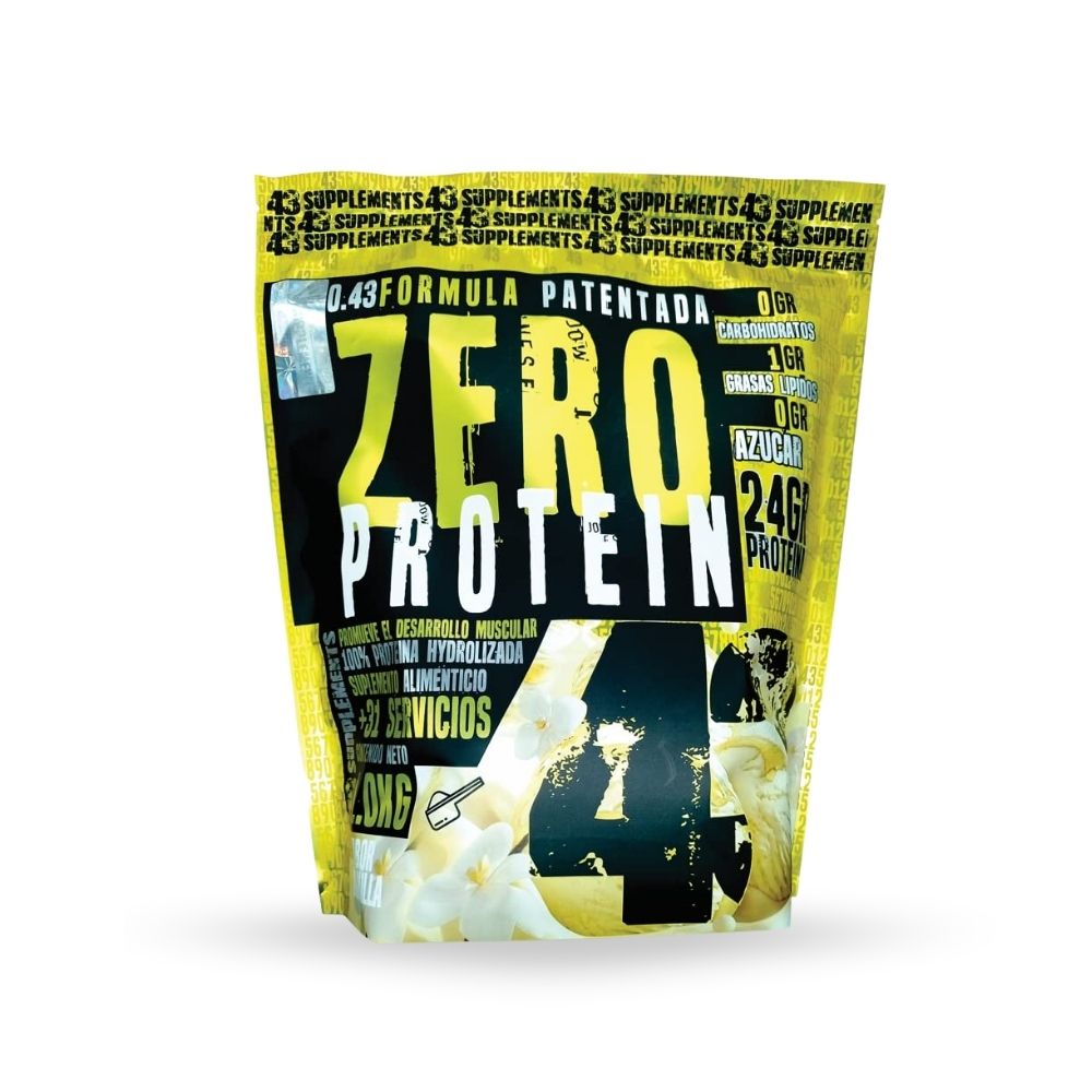 ZERO PROTEIN 43 SUPPLEMENTS BAG 31 SERVINGS 1KG.
