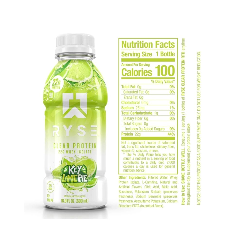CLEAR PROTEIN RTD RYSE 22GR