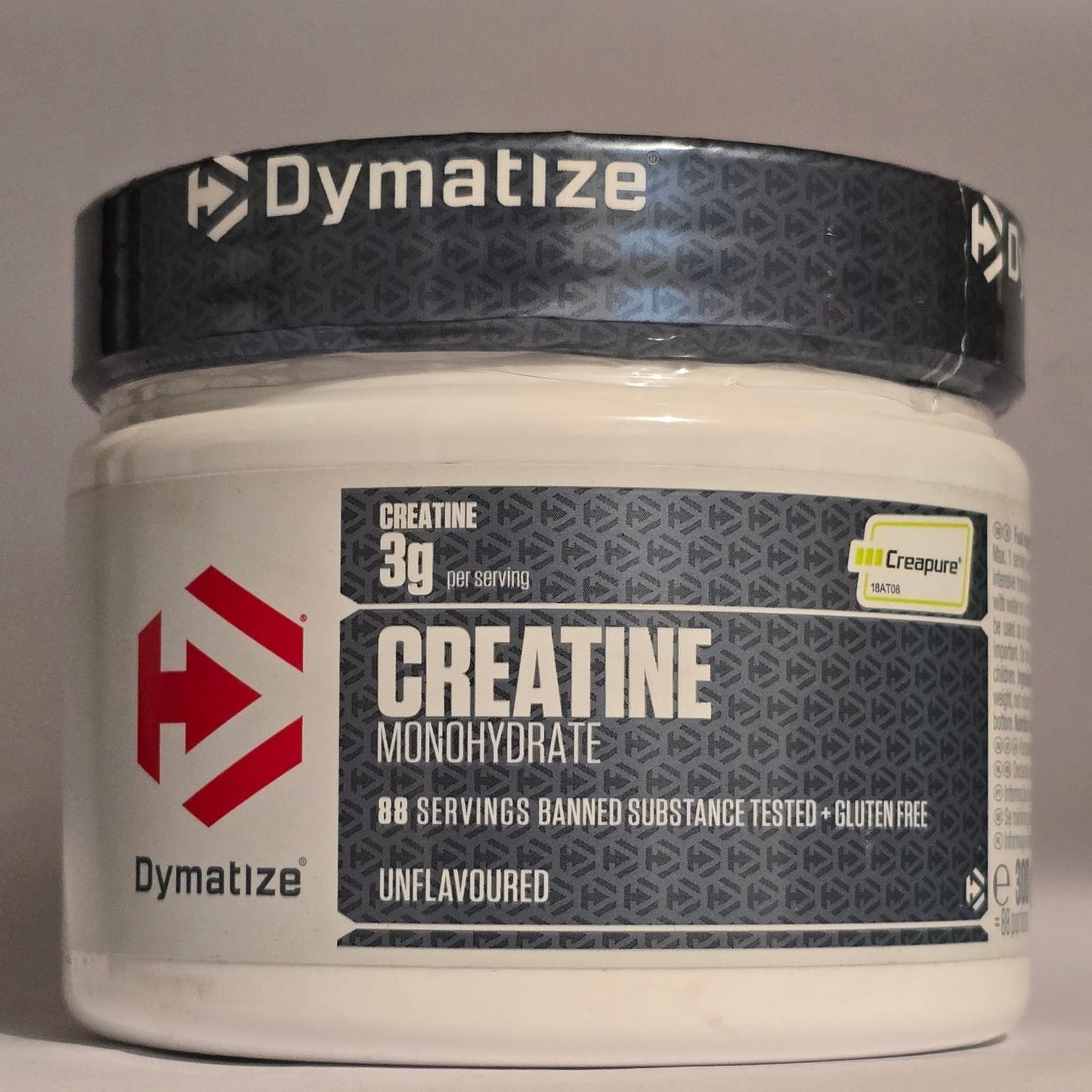 CREATINE MONOHYDRATE UNFLAVORED POWDER DYMATIZE 88 SERVICIOS