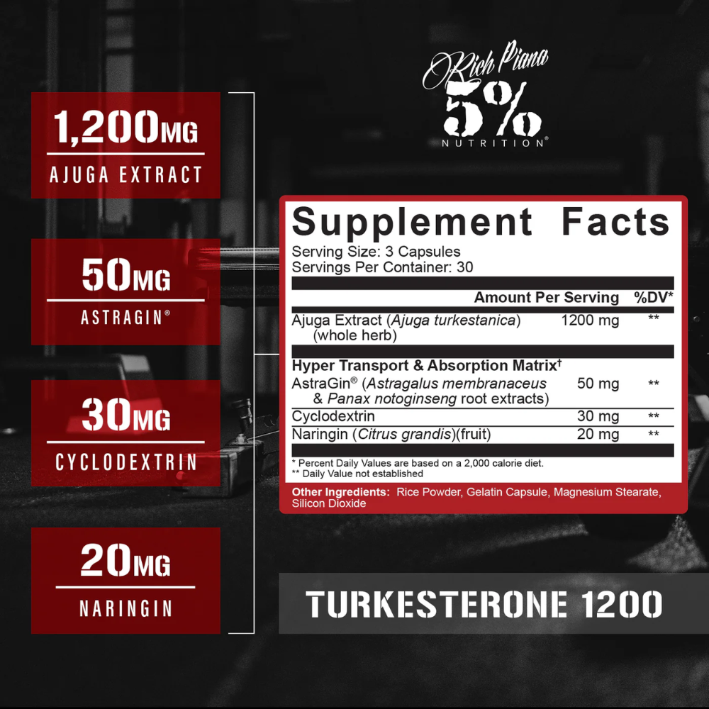 TURKESTORONE 1200 30SERVS RICH PIANA 5%