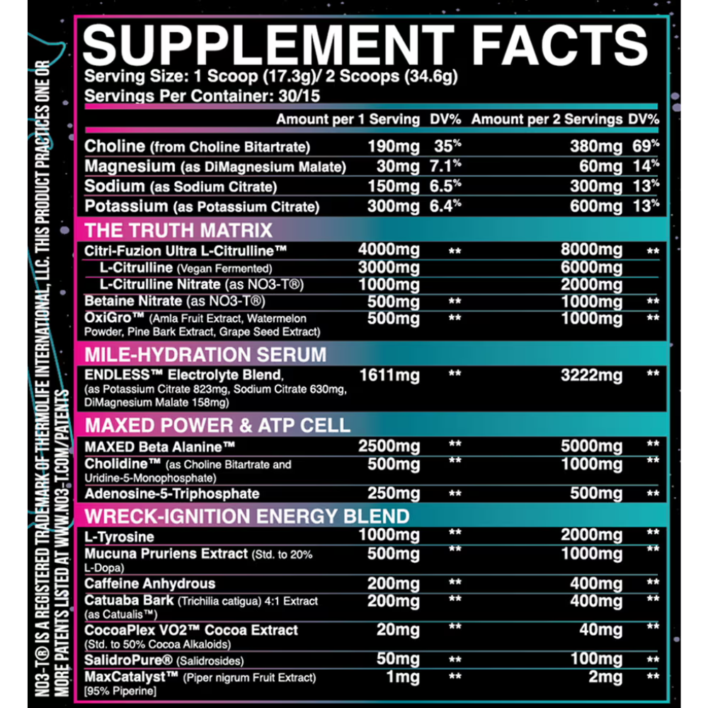 PRE ENTRENO DVST8 30SERVS INSPIRE NUTRACEUTICALS ULTRA DOSED