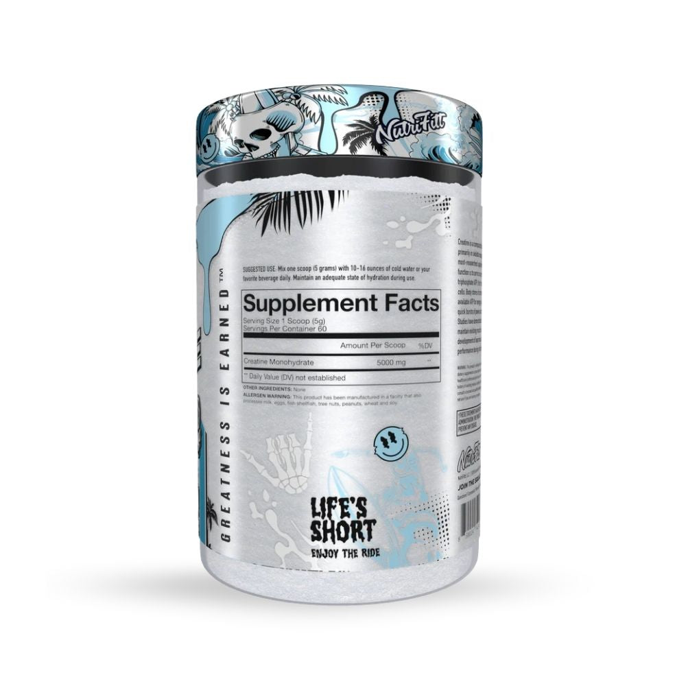 CREATINE MONOHYDRATE EPIC NUTRIFITT UNFLAVORED 60 SERVES 10.58 OZ