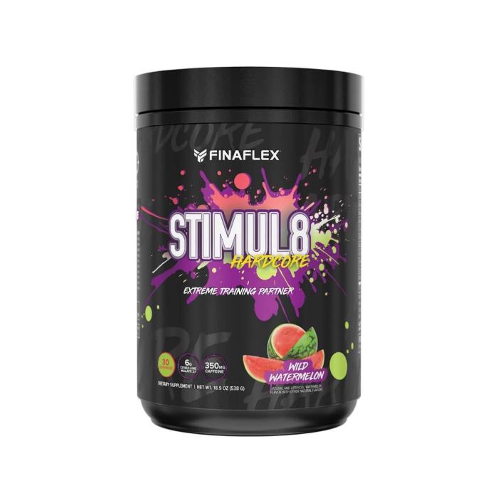 STIMUL8 HARDCORE PRE-WORKOUT FINAFLEX 7.1ONZ 30SERVS