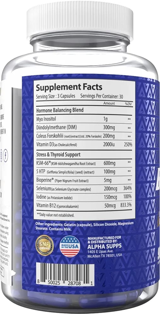 BALANCE ALPHA SUPPS 90CAPS