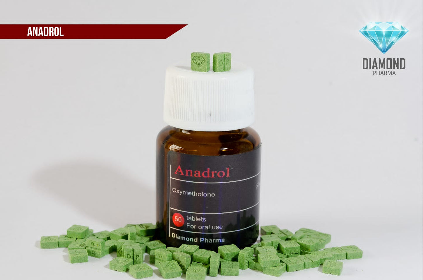 ANADROL DIAMOND 50MG 50 PILLS