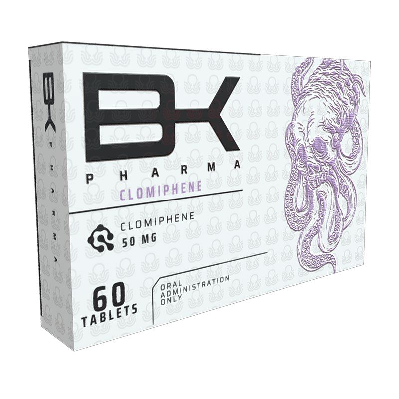 CLOMIPHENE 50 MG. BK PHARMA 60 TABLETAS