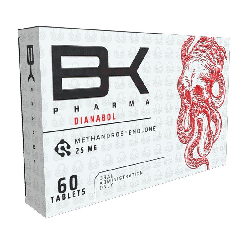 DIANABOL /METHANDROSTENOLONE/ BK PHARMA 25MG. 60 TABLETS