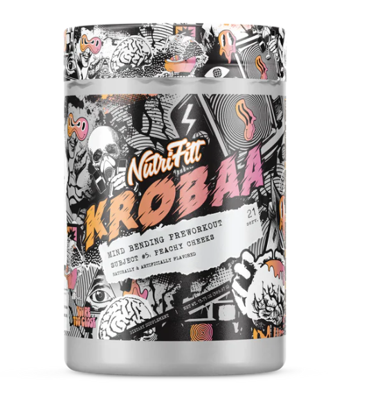 PREWORKOUT KROBAA MIND BENDING NUTRIFITT 21 SERVIDAS 13.75 ONZ