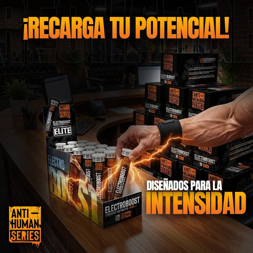 ELECTROLYTES ELECTROBOOST EFERVECENT ANTI-HUMAN 20 TABLETAS PASTILLAS