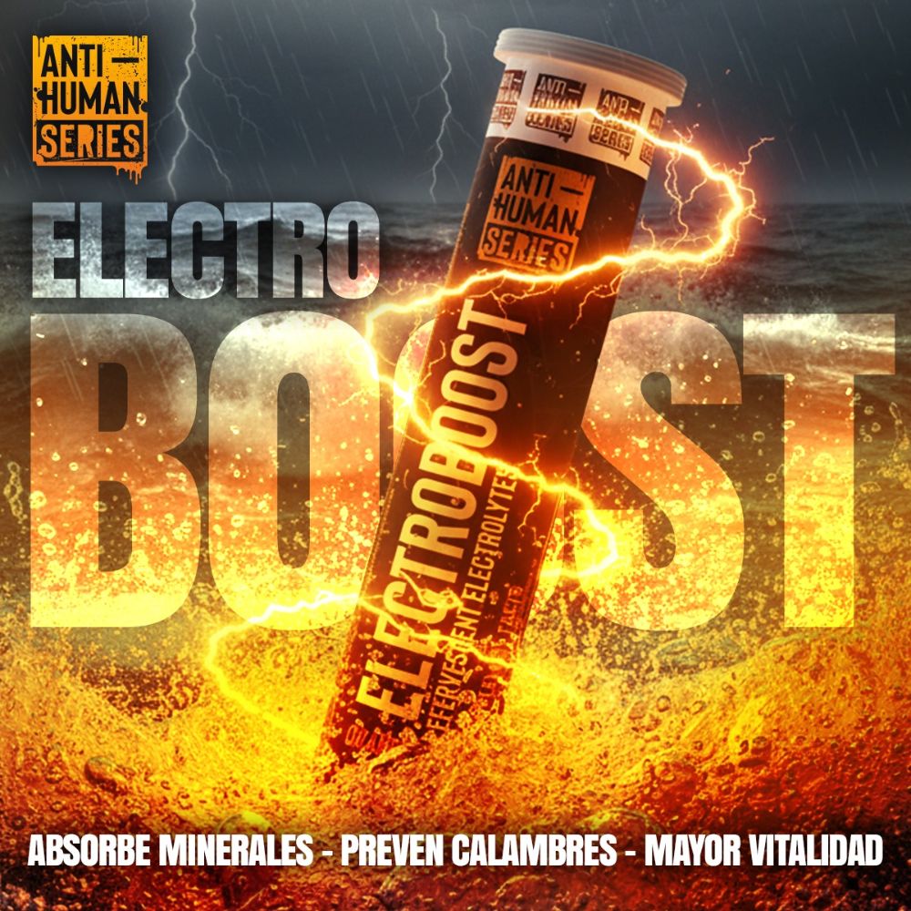 ELECTROLYTES ELECTROBOOST EFERVECENT ANTI-HUMAN 20 TABLETAS PASTILLAS