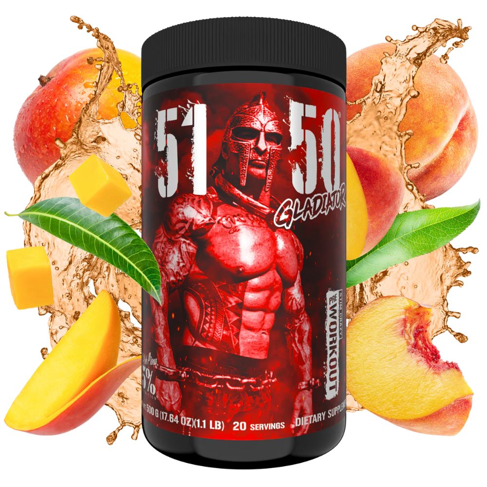 PRE-ENTRENO 51 50 GLADIATOR EDITION RICH PIANA 5% 20 SERVICIOS 1.1LB BOTE