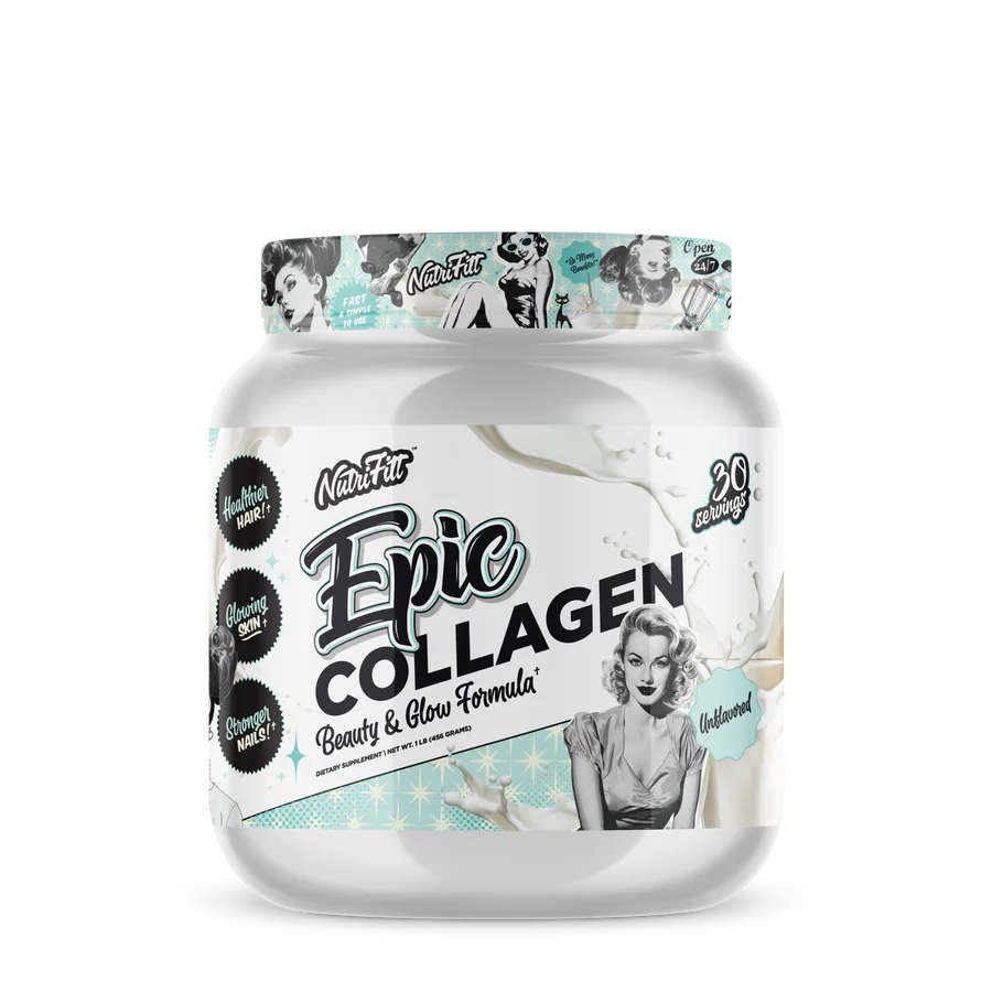 COLAGENO HIDROLIZADO EPIC COLLAGEN BEAUTY & GLOW NUTRIFITT 30 SERVIDAS 1.72 LBS