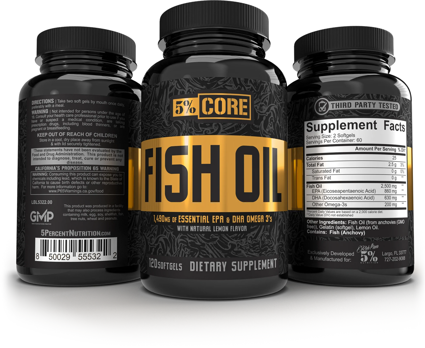 FISH OIL 5% CORE 60 SERVINGS