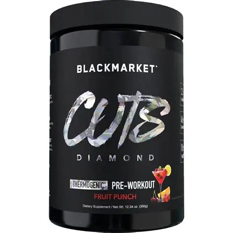 PRE-WORKOUT CUTS DIAMOND BLACKMARKET 25SERVICIOS 383GRAMOS