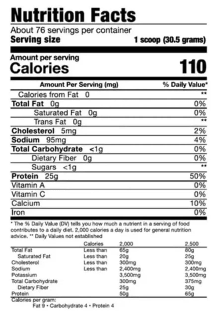 ISOPHORM HYDROLIZED ISOLATE 5LB 69 SERVIDAS