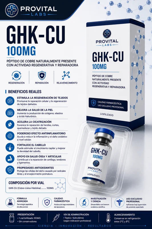 GHK-CU PROVITAL LABS 100MG