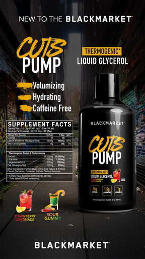 PRE-WORKOUT PUMP HYPER PUMP BLACKMARKET 40SERVICIOS 376GRAMOS