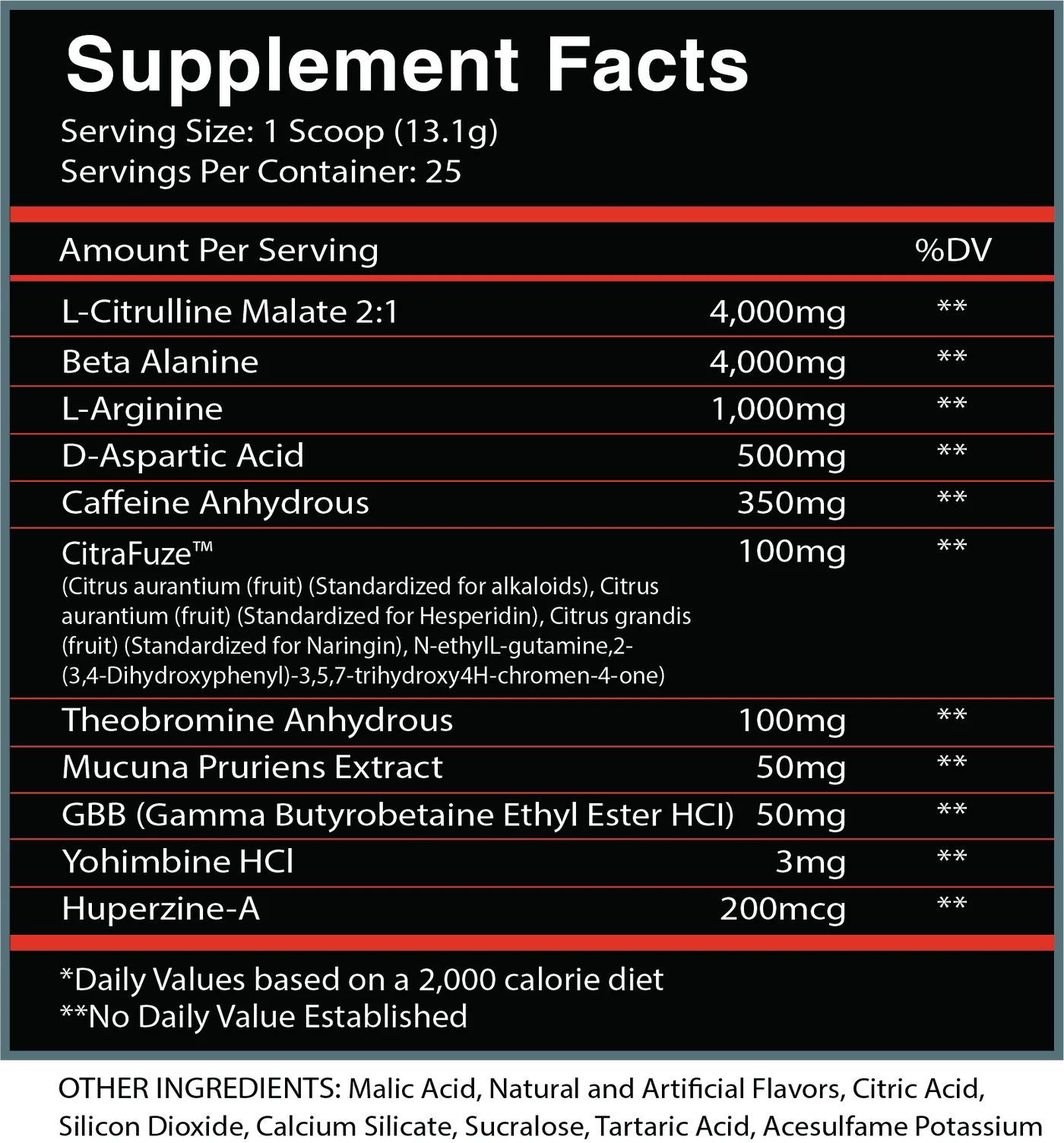PREWORKOUT GOD OF FIRE CENTURION LABZ 25 SERVIDAS 327.5 GRMS