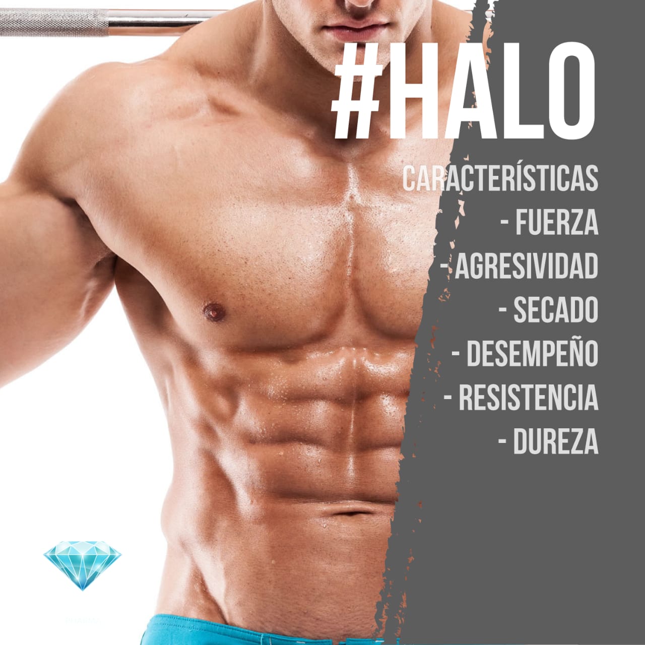 HALOTESTIN DIAMOND 50MG 50 PASRILLAS