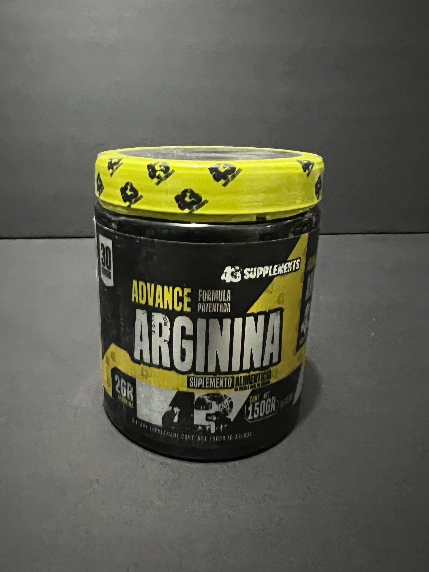 ARGININA ADVANCE 43 SUPPLEMENTS 30 SERVICIOS 150GRS.