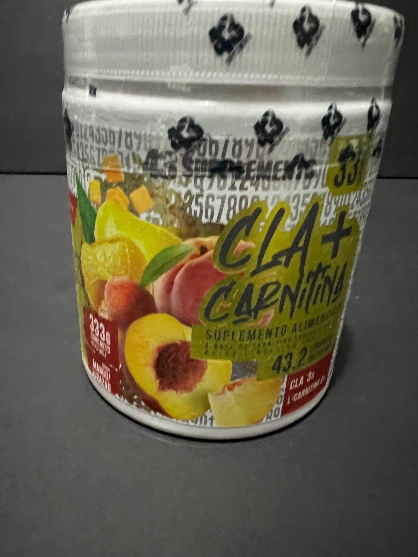 CLA + CARNITINE 43 SUPPLEMENTS 33 SERVIDAS 333GRS.