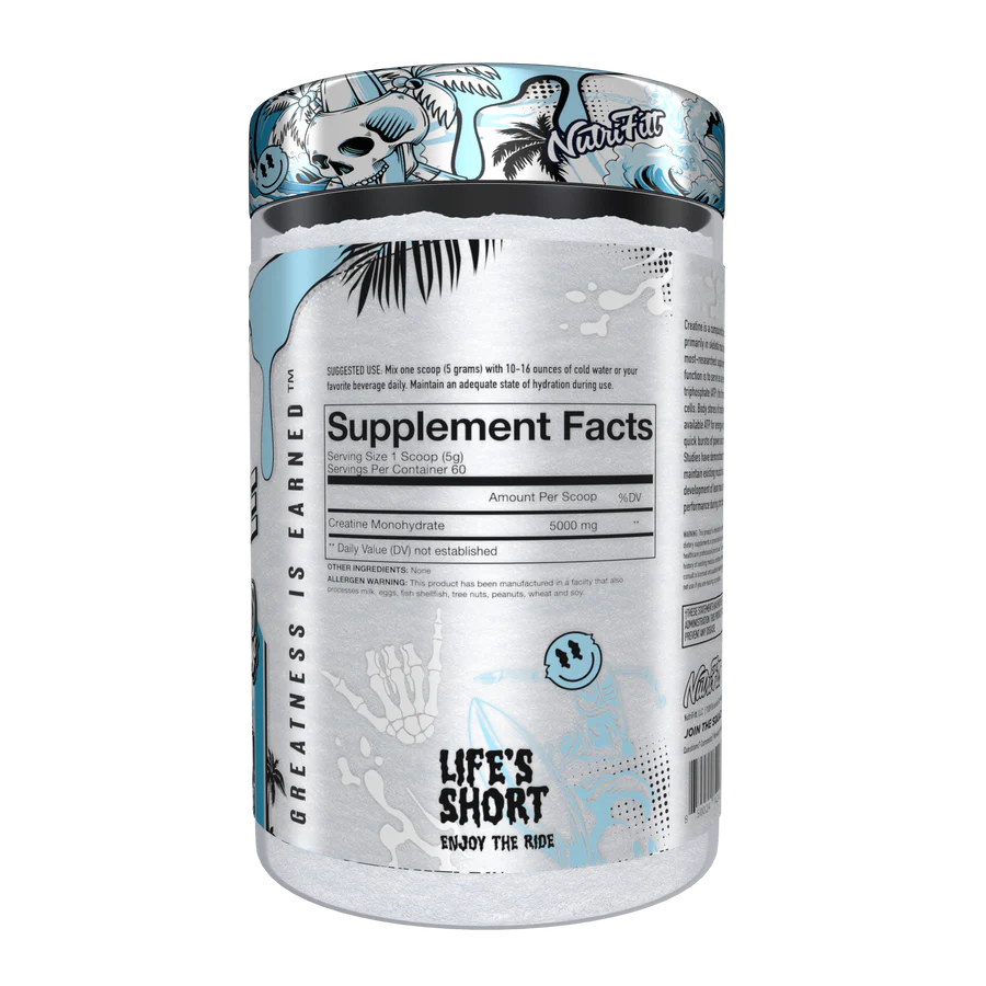 CREATINE MONOHYDRATE EPIC NUTRIFITT UNFLAVORED 60 SERVES 10.58 OZ