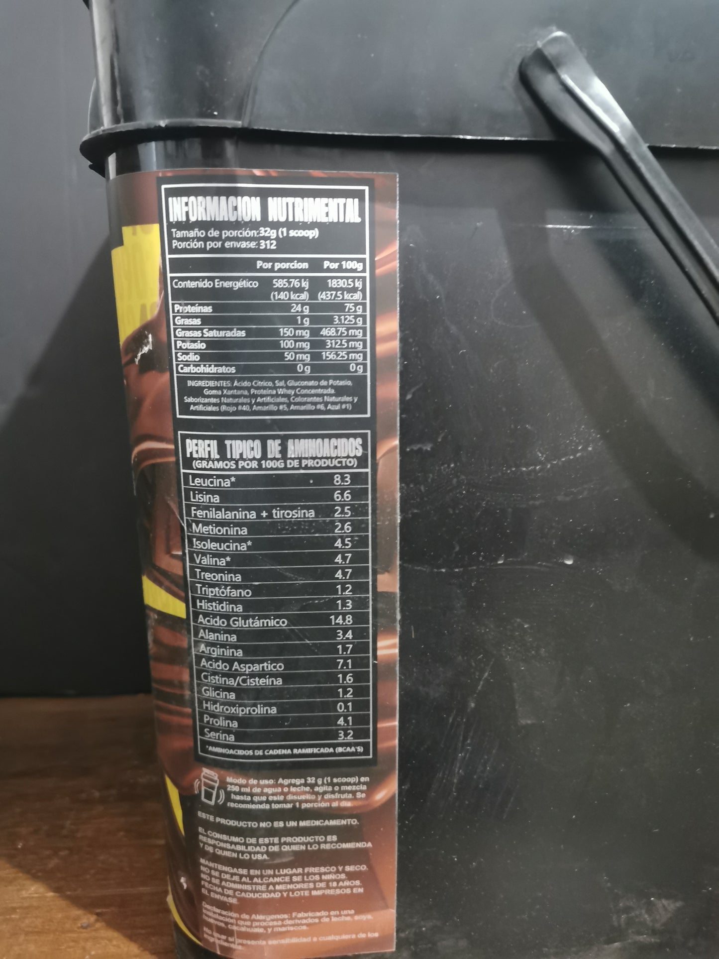 ZERO PROTEIN 43 SUPPLEMENTS CUBETA 312 SERVICIOS 22LBS (10KG)