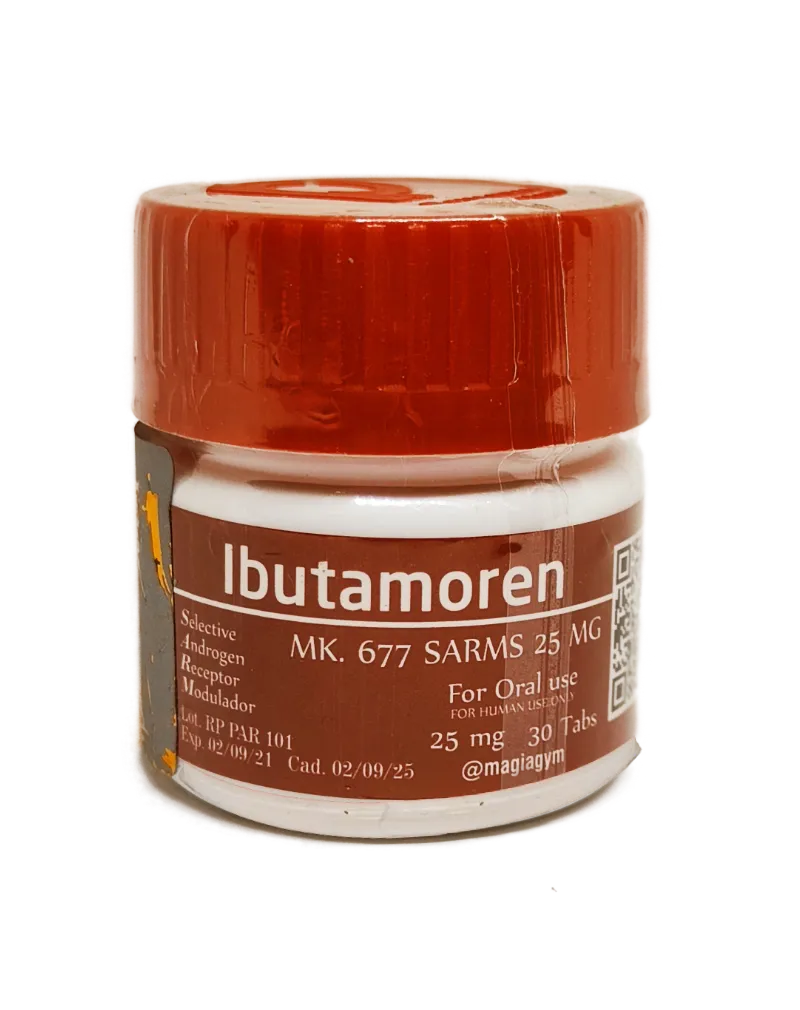 IBUTAMOREN MK 677 SARMS ROTTERDAM PHARMACEUTICAL 25 MG 50 TAB