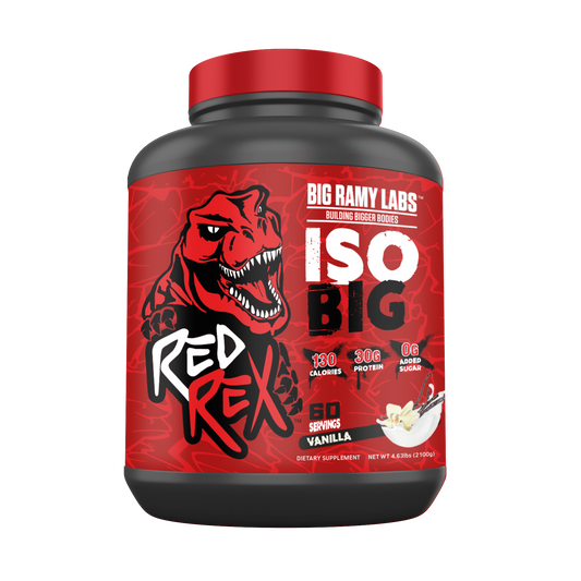 ISO BIG RED REX BIG RAMY LABS 60 SERVED 4.63 LBS