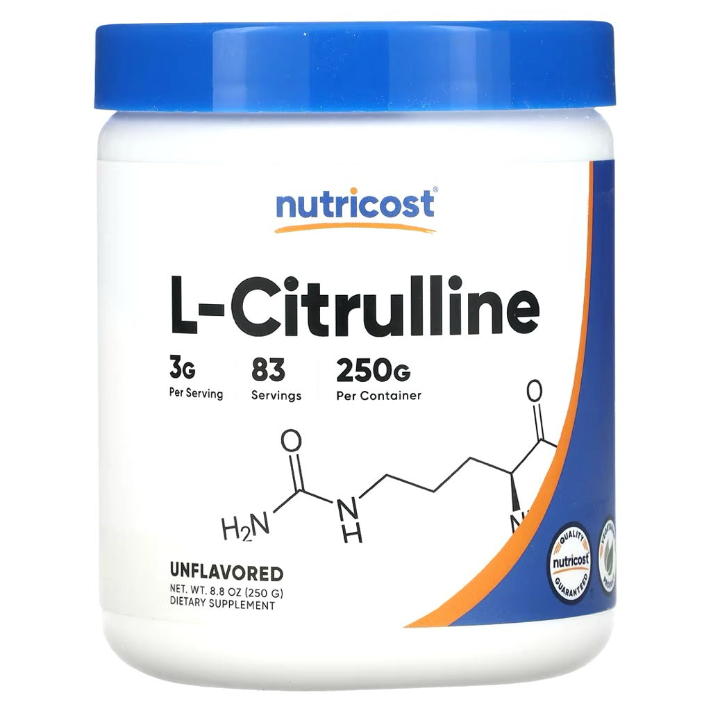 L-CITRULINE NUTRICOST 250G 83 SRV