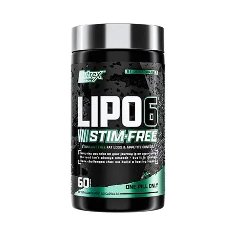 LIPO6 STIM-FREE NUTREX 60 CAPS