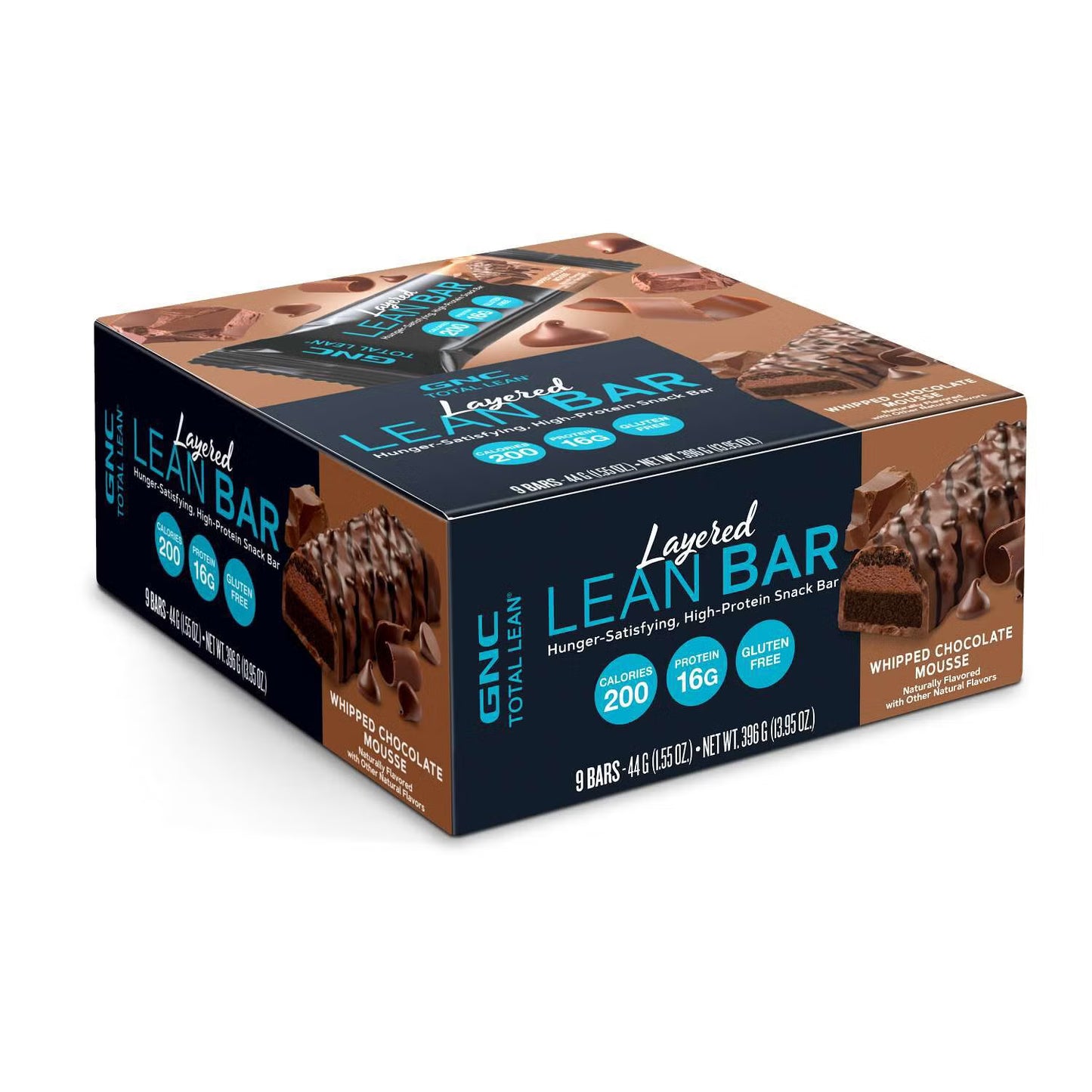 LAYERED LEAN BAR GNC 9 BAR BOX