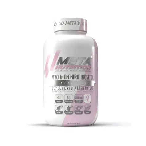 MYO & D-CHIRO INOSITOL META NUTRITION 40 SERVICIOS 120 CAPSULAS