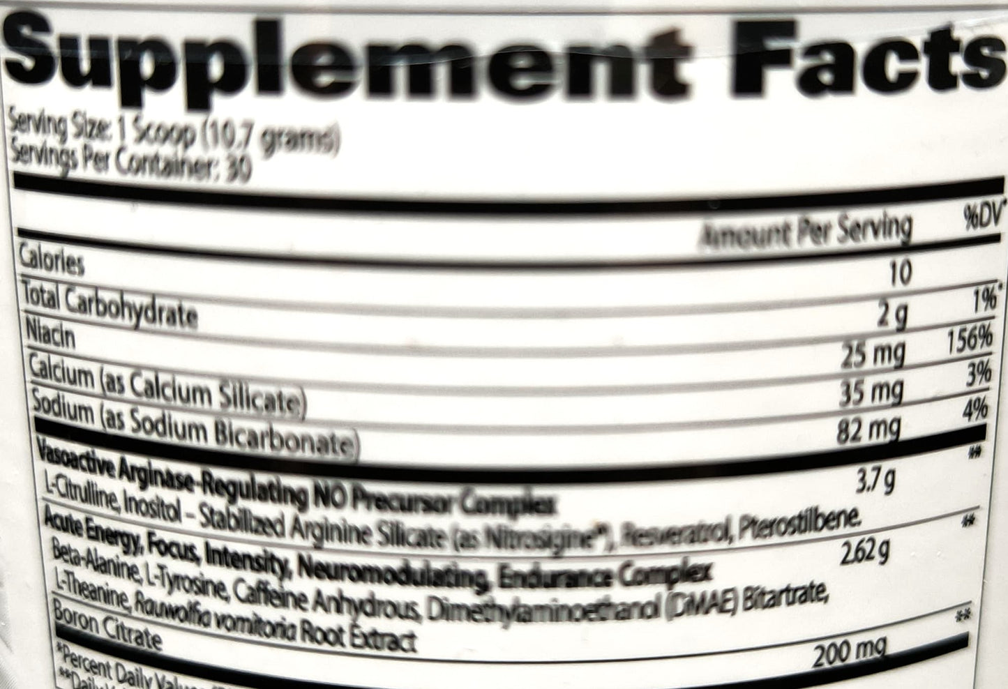 PRE-WORK OUT NITRAFLEX GAT SPORTS 30 SERVIDAS 10.6 OZ (300grs.)