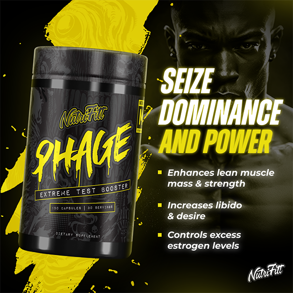 PHAGE EXTREME TEST BOOSTER NUTRIFITT 150 CAPS. (30 SERVIDAS)