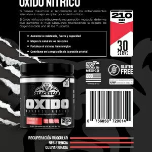 OXIDO BLACKBEAR 30 SERVIDAS 210GRS.