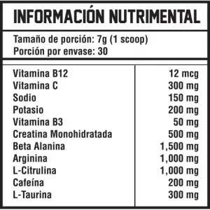 OXIDO BLACKBEAR 30 SERVIDAS 210GRS.