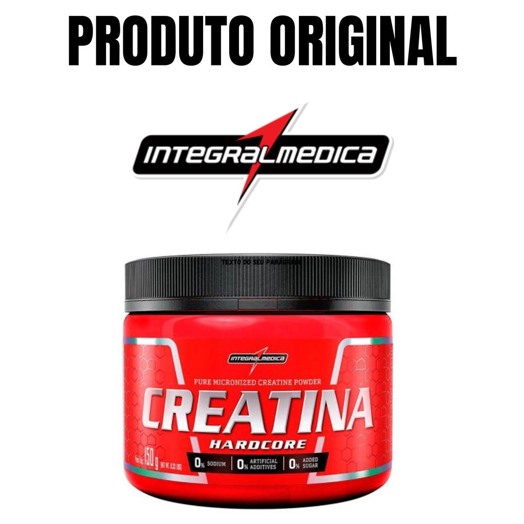 CREATINA HARDCORE INTEGRAL MEDICA 150G 50SRV