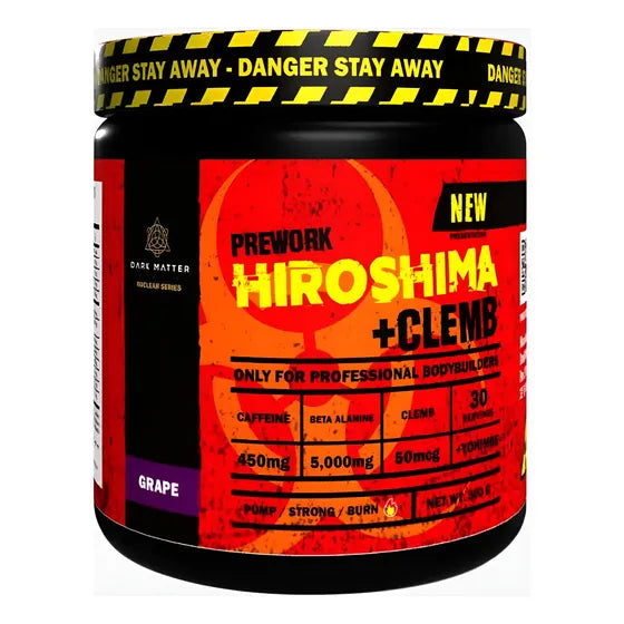 PRE ENTRENO HIROSHIMA 2.0 + CLEMBU DARK MATTER NUTRITION
