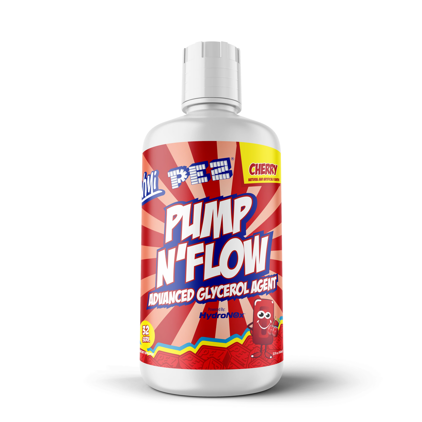 GLICINATO SPORTS PUMP N FlOW VMI 32 SERVIDAS 32OZ BOTE READY TO DRINK