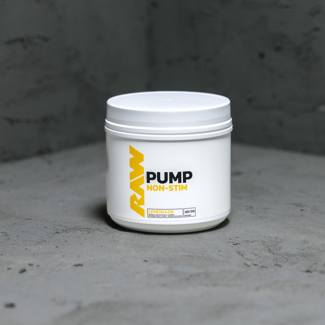 PRE-WORKOUT RAW PUMP NON-STIM 40/20 SERVICIOS 470 GRS.