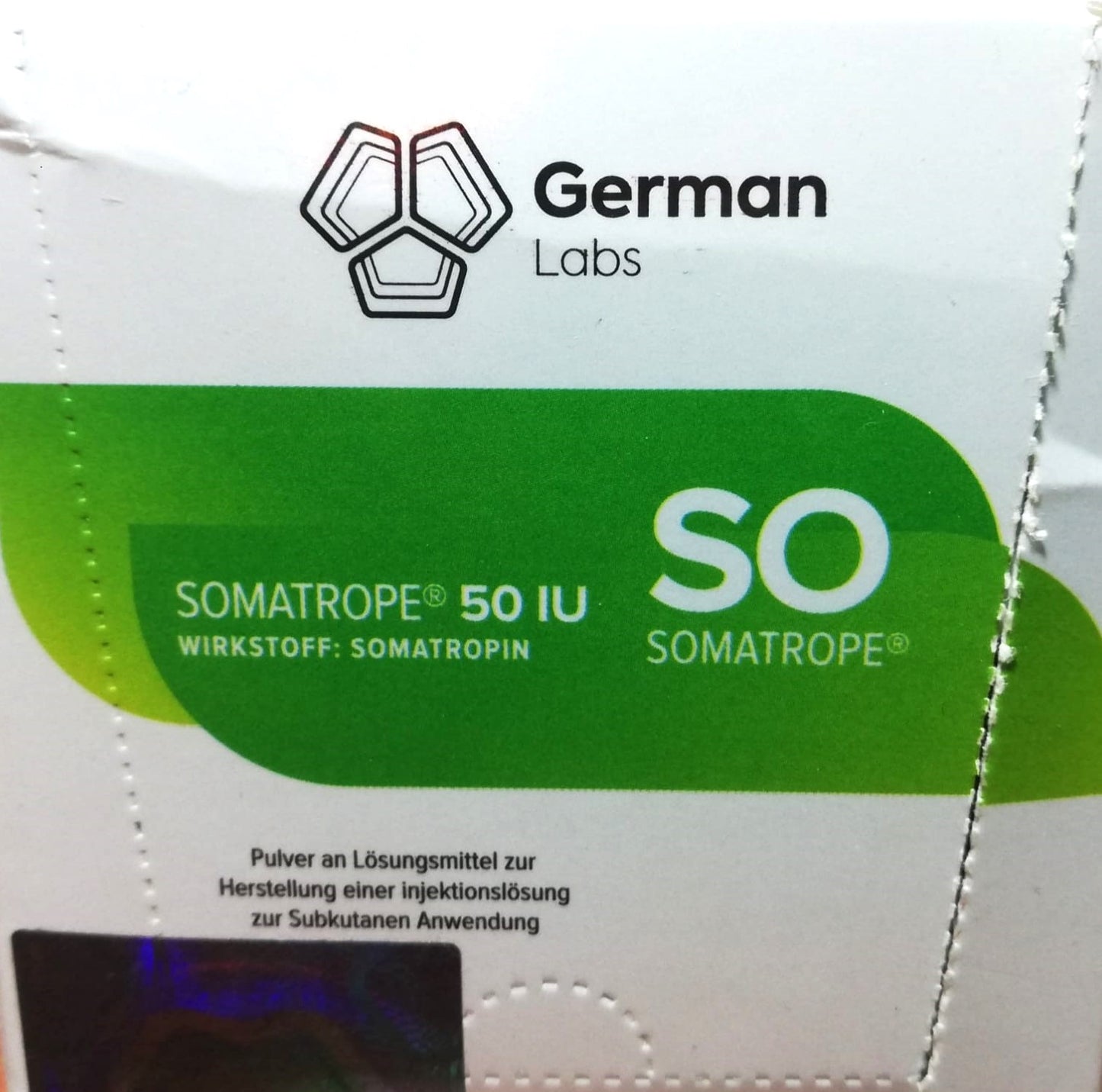 SOMATROPE 50 IU GERMAN LABS 5ML. ROAD