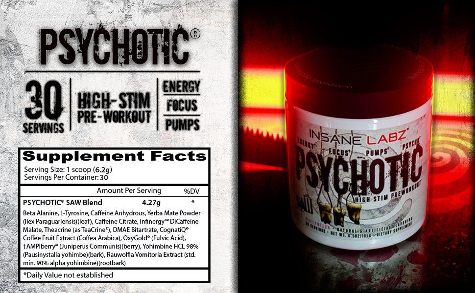 PSYCHOTIC SAW INSANE LABZ 30SRV 193G
