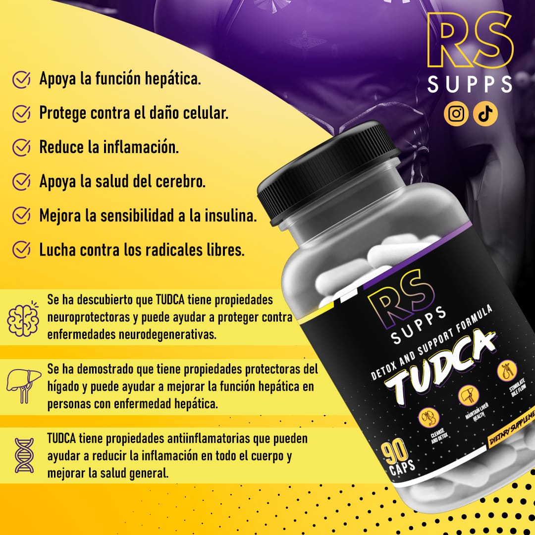 TUDCA RS SUPPS 90 CAPSULES
